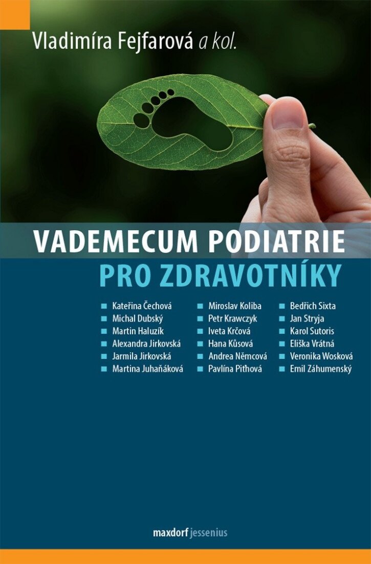 Obálka knihy Vademecum podiatrie pro zdravotníky