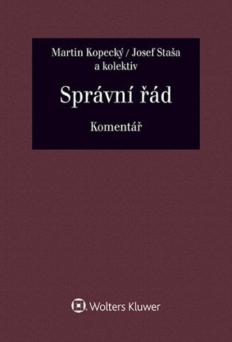Obálka knihy Správní řád
