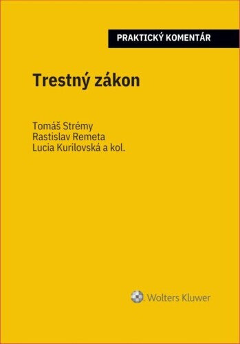 Obálka knihy Trestný zákon