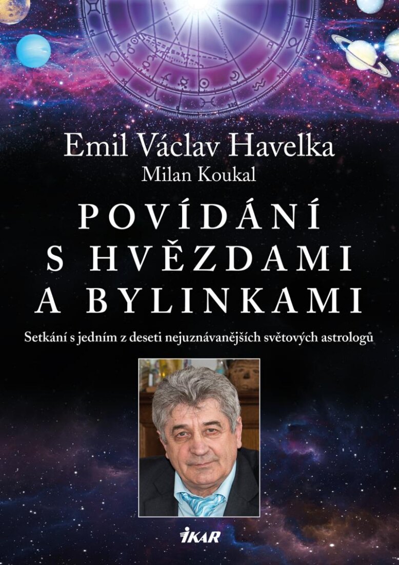 Obálka knihy Povídání s hvězdami a bylinkami - Setkání s jedním z nejuznávanějších světových astrologů