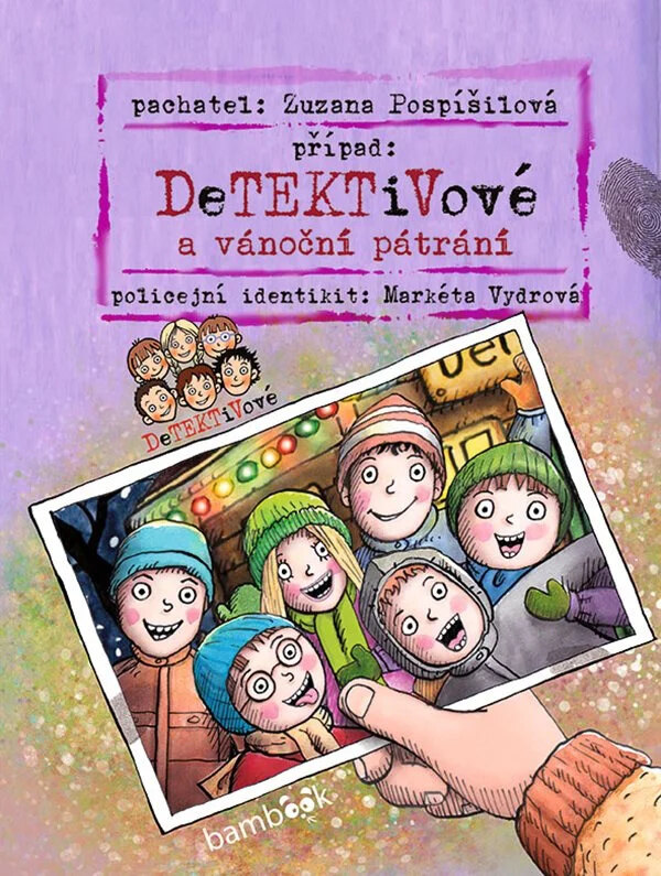 Obálka knihy Detektivové a vánoční pátrání