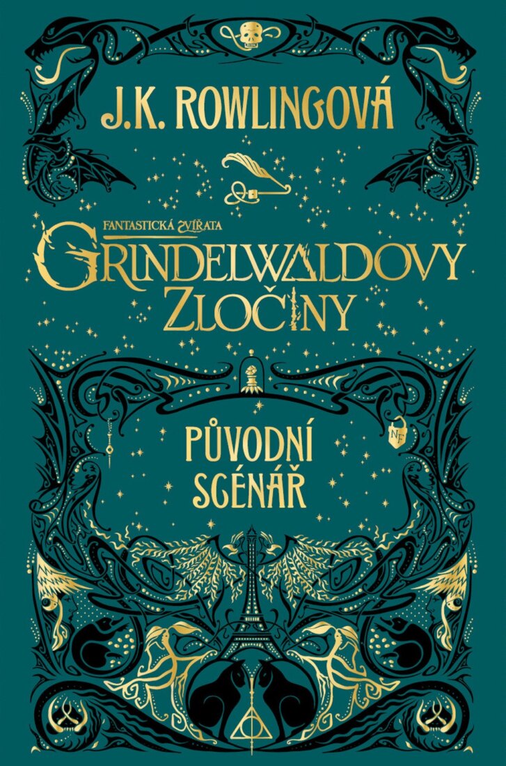 Obálka knihy Fantastická zvířata: Grindelwaldovy zločiny - původní scénář