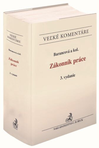 Obálka knihy Zákonník práce. Komentár (3. vydanie)