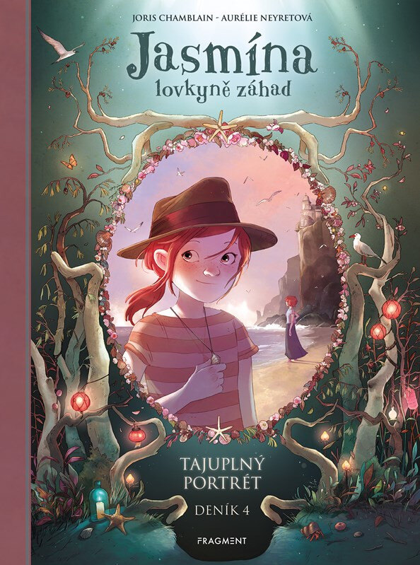 Obálka knihy Jasmína lovkyně záhad – Deník IV. Tajuplný portrét