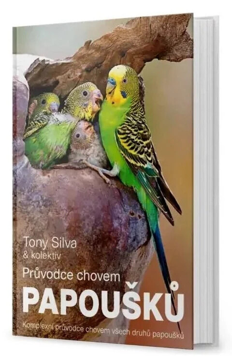 Obálka knihy Průvodce chovem papoušků