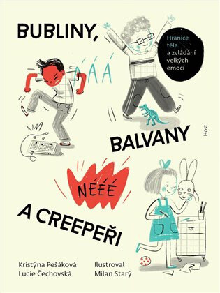 Obálka knihy Bubliny, balvany a Creepeři