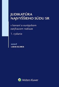 Obálka knihy Judikatúra Najvyššieho súdu SR