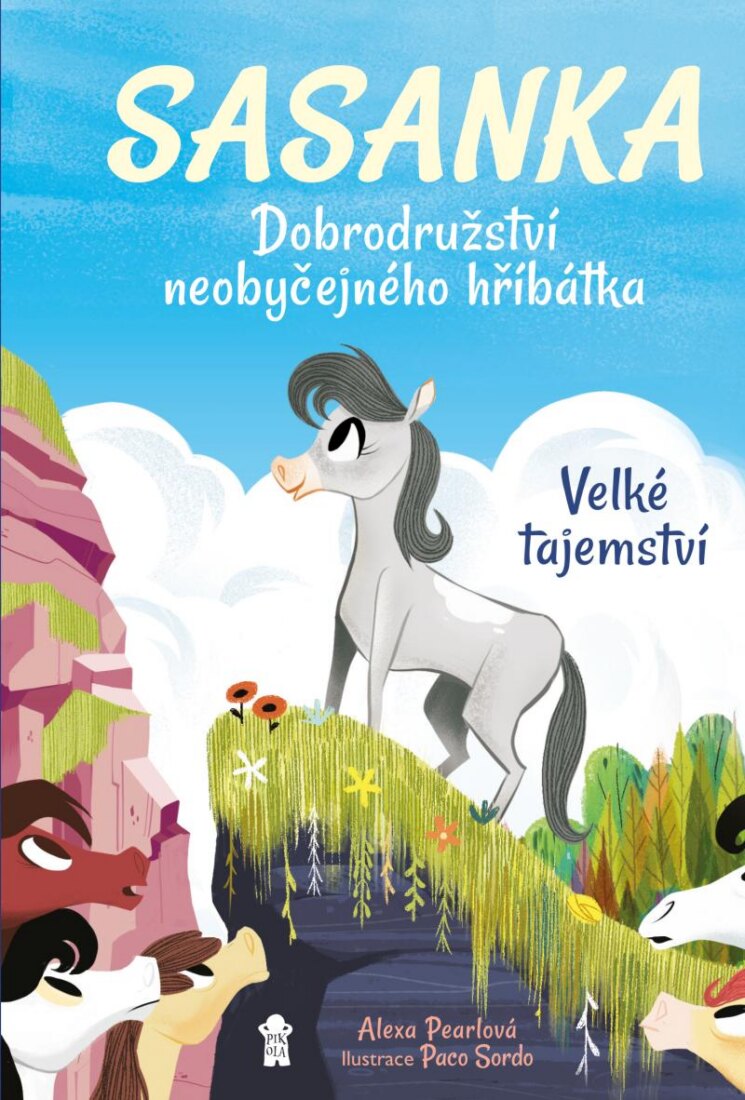 Obálka knihy Sasanka. Dobrodružství neobyčejného hříb