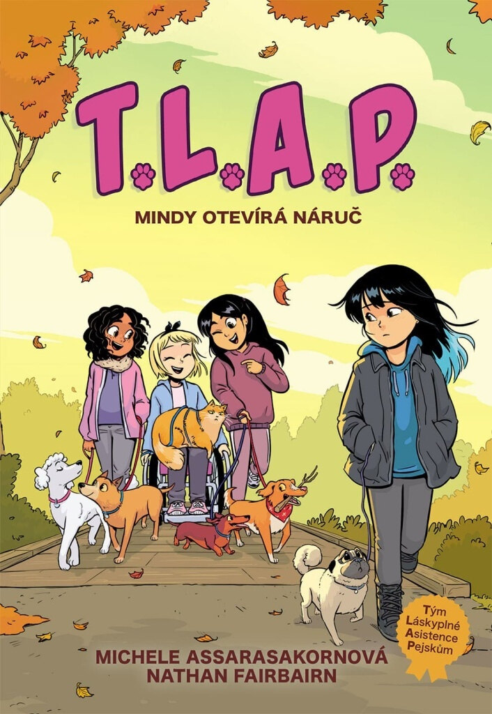 Obálka knihy T.L.A.P.: Mindy otevírá náruč