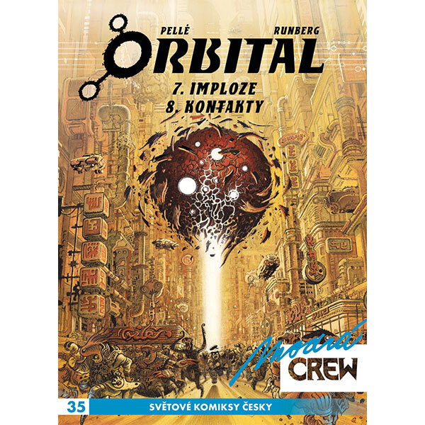 Obálka knihy Modrá Crew 35: Orbital 7+8
