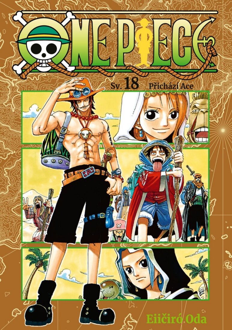 Obálka knihy One Piece 18 - Přichází Ace