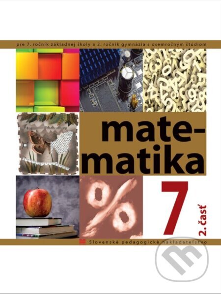 Obálka knihy Matematika pre 7. ročník ZŠ, 2. časť