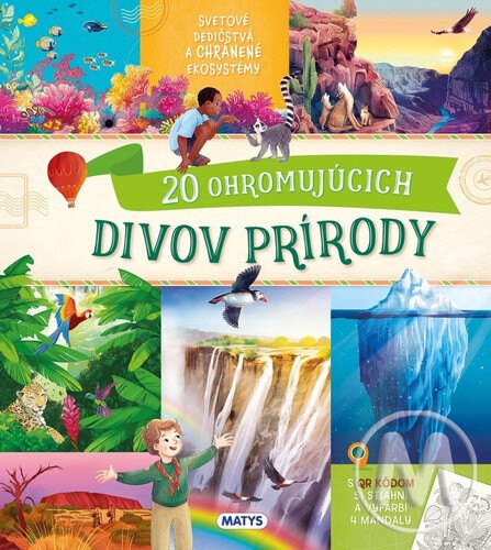 Obálka knihy 20 ohromujúcich divov prírody