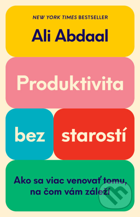 Obálka knihy Produktivita bez starostí