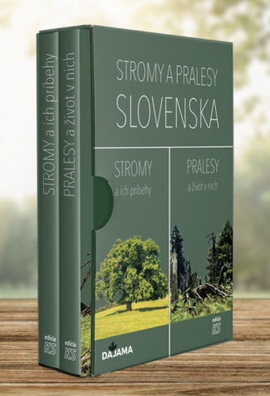 Obálka knihy Stromy a pralesy slovenska ( set v obale)