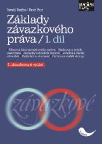 Obálka knihy Základy závazkového práva. 1. díl. 2. aktualizované vydání