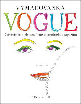 Obálka knihy Vogue vymaľovanka