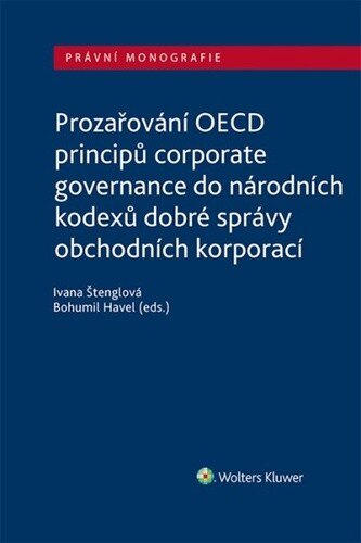 Obálka knihy Prozařování OECD principů corporate governance