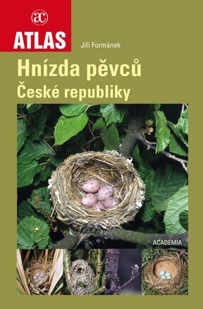 Obálka knihy Atlas hnízd pěvců ČR
