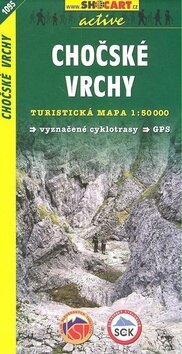 Obálka knihy Chočské vrchy 1:50 000