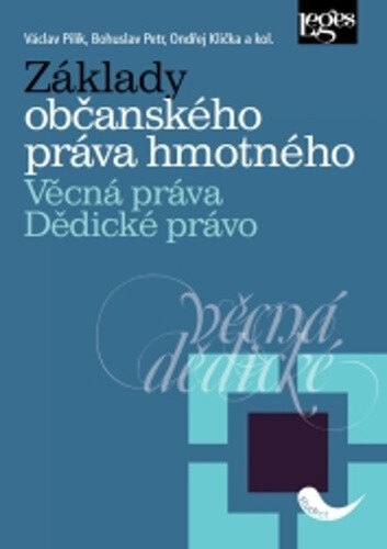 Obálka knihy Základy občanského práva hmotného
