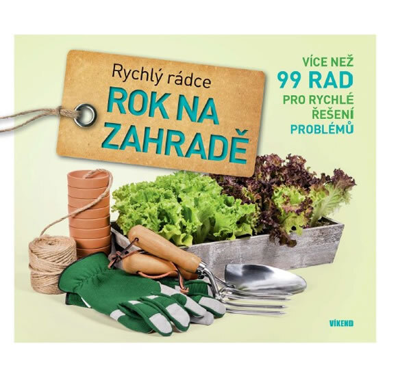 Obálka knihy Rok na zahradě – série Rychlý rádce