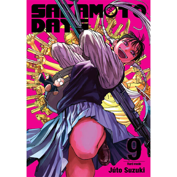 Obálka knihy Sakamoto Days 9 (česky)