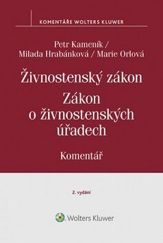 Obálka knihy Živnostenský zákon Zákon o živnostenských úřadech