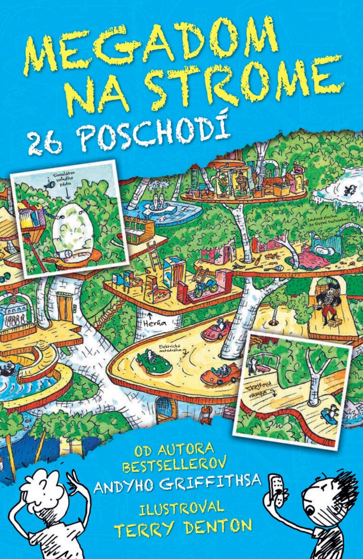 Obálka knihy Megadom na strome. 26 poschodí