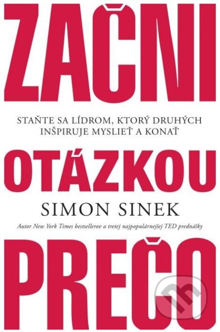 Obálka knihy Začni otázkou prečo