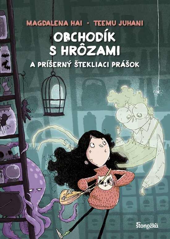 Obálka knihy Obchodík s hrôzami 1: Príšerný štekliaci prášok