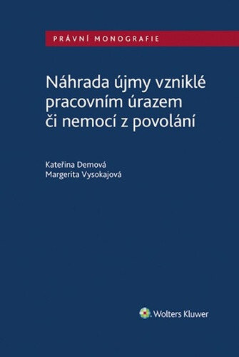 Obálka knihy Náhrada újmy vzniklé pracovním úrazem či nemocí z povolání