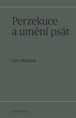 Obálka knihy Perzekuce a umění psát