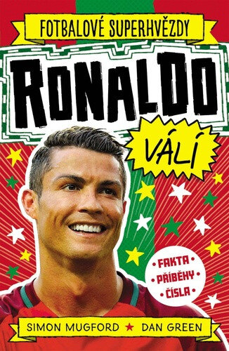 Obálka knihy Ronaldo Fotbalové superhvězdy