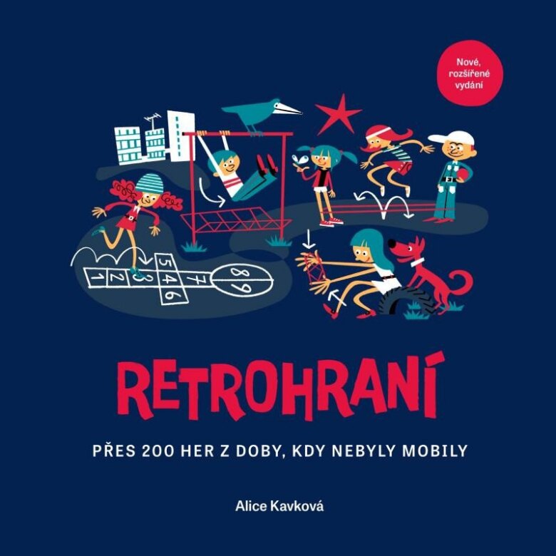 Obálka knihy Retrohraní - Přes 200 her z doby, kdy nebyly mobily