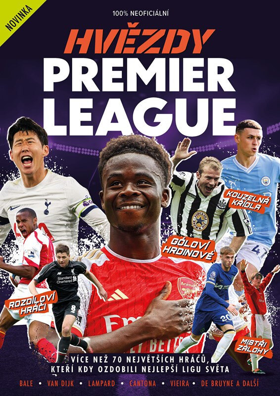 Obálka knihy Hvězdy Premier League
