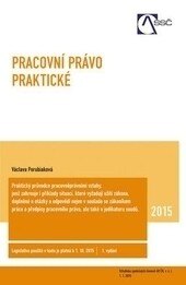 Obálka knihy Pracovní právo praktické
