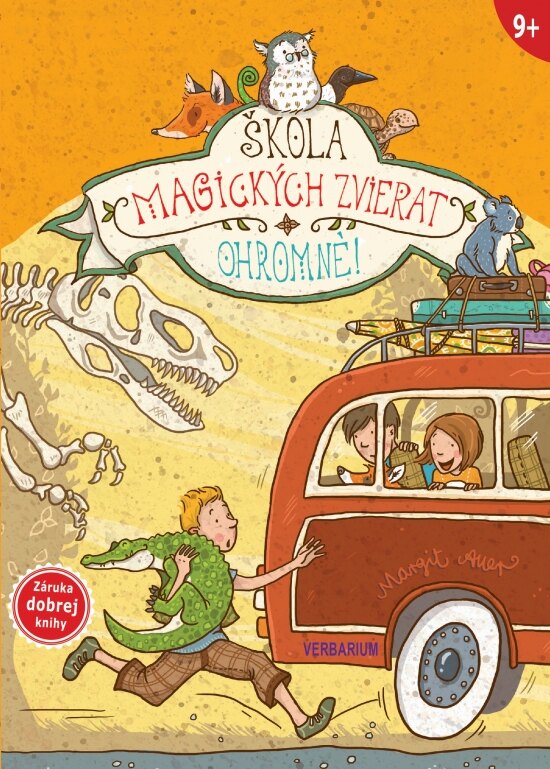 Obálka knihy Škola magických zvierat - 4. diel: Ohromné!