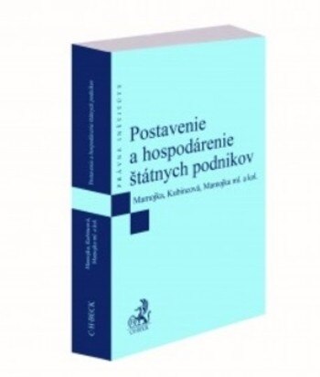 Obálka knihy Postavenie a hospodárenie štátnych podnikov