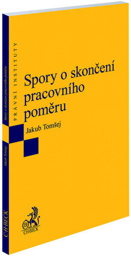 Obálka knihy Spory o skončení pracovního poměru