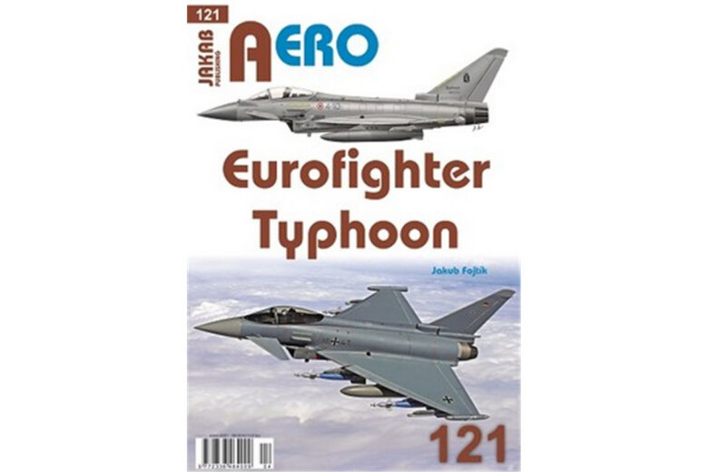 Obálka knihy Aero č. 121 - Eurofighter Typhoon