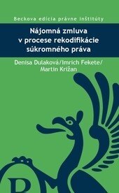 Obálka knihy Nájomná zmluva v procese rekodifikácie súkromného práva