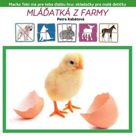 Obálka knihy Mláďatká z farmy