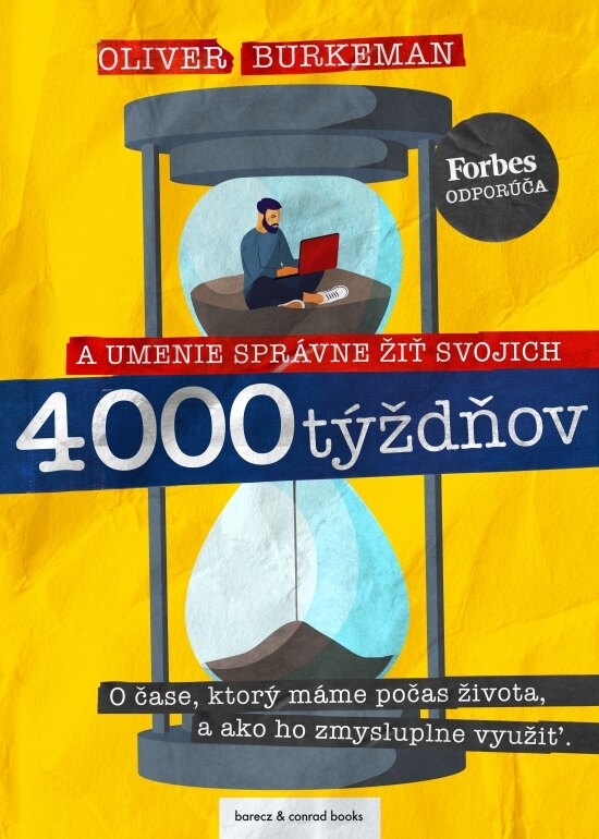 Obálka knihy 4000 týždňov