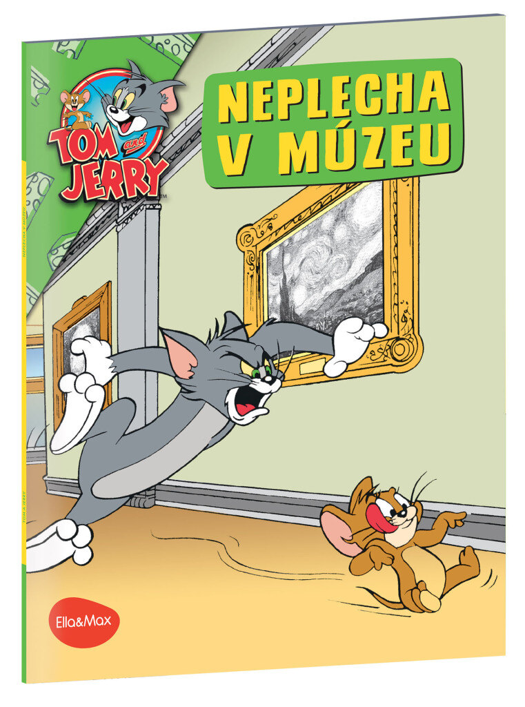 Obálka knihy NEPLECHA V MÚZEU – Tom a Jerry v obrázkovom príbehu