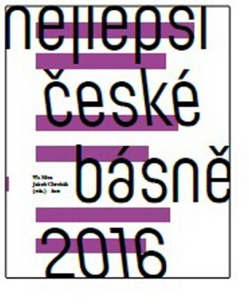 Obálka knihy Nejlepší české básně 2016