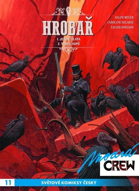 Obálka knihy Modrá CREW 11: Hrobař 1+2