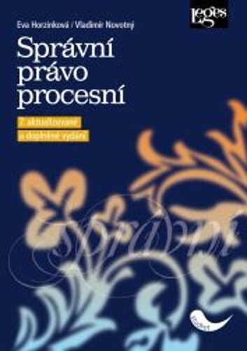 Obálka knihy Správní právo procesní