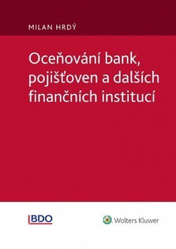 Obálka knihy Oceňování bank, pojišťoven a dalších finančních institucí