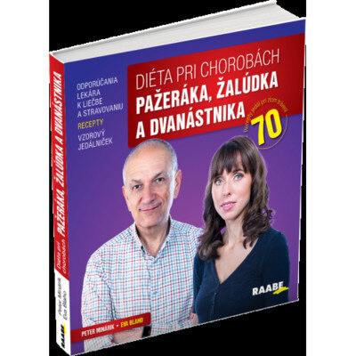 Obálka knihy DIÉTA pri chorobách pažeráka, žalúdka a dvanástnika
